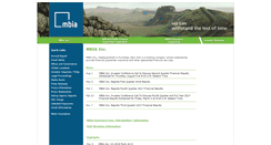 Desktop Screenshot of mbia.com